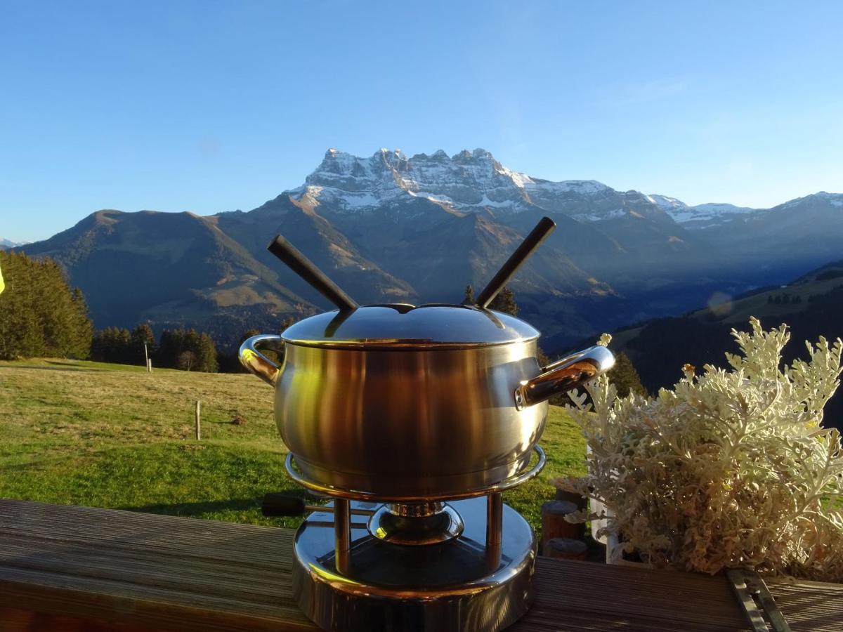 Chalet Chanso Morgins Zewnętrze zdjęcie