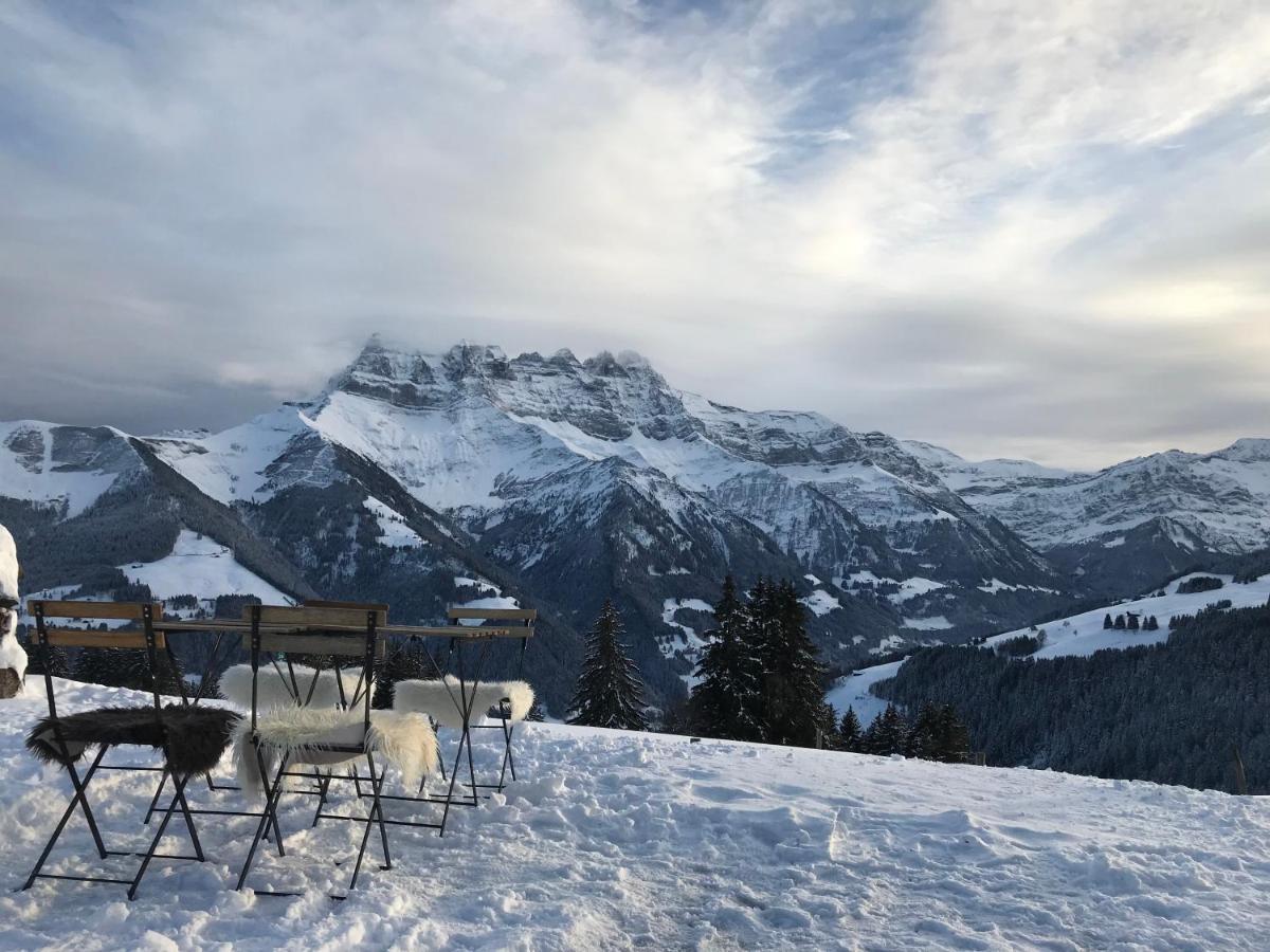 Chalet Chanso Morgins Zewnętrze zdjęcie